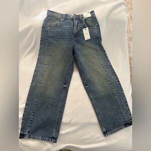 Forever 21 Dark Blue Flare Jeans